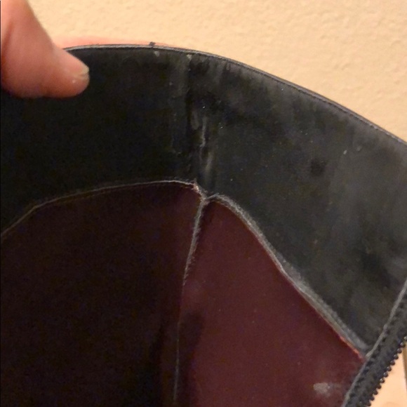 LUISA D’ORIO Italian Leather High Heel Tall Boot - Picture 9 of 9